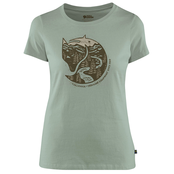 Arctic Fox Print T-Shirt W