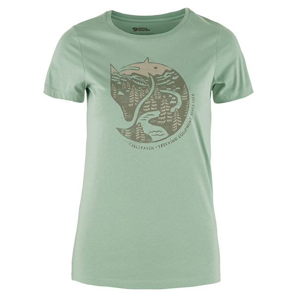 Arctic Fox Print T-Shirt W